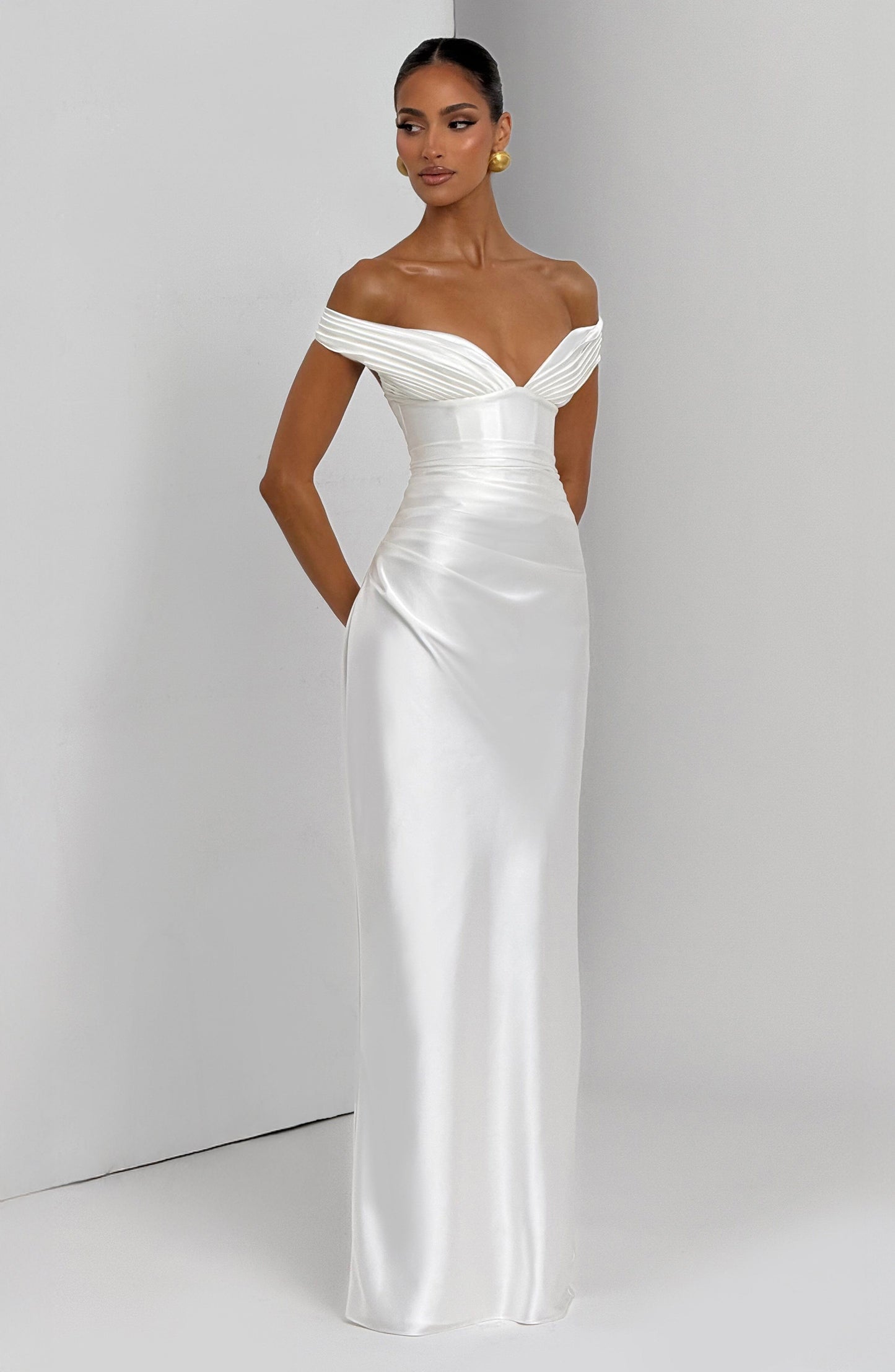 Aurelia Maxi Dress - Ivory