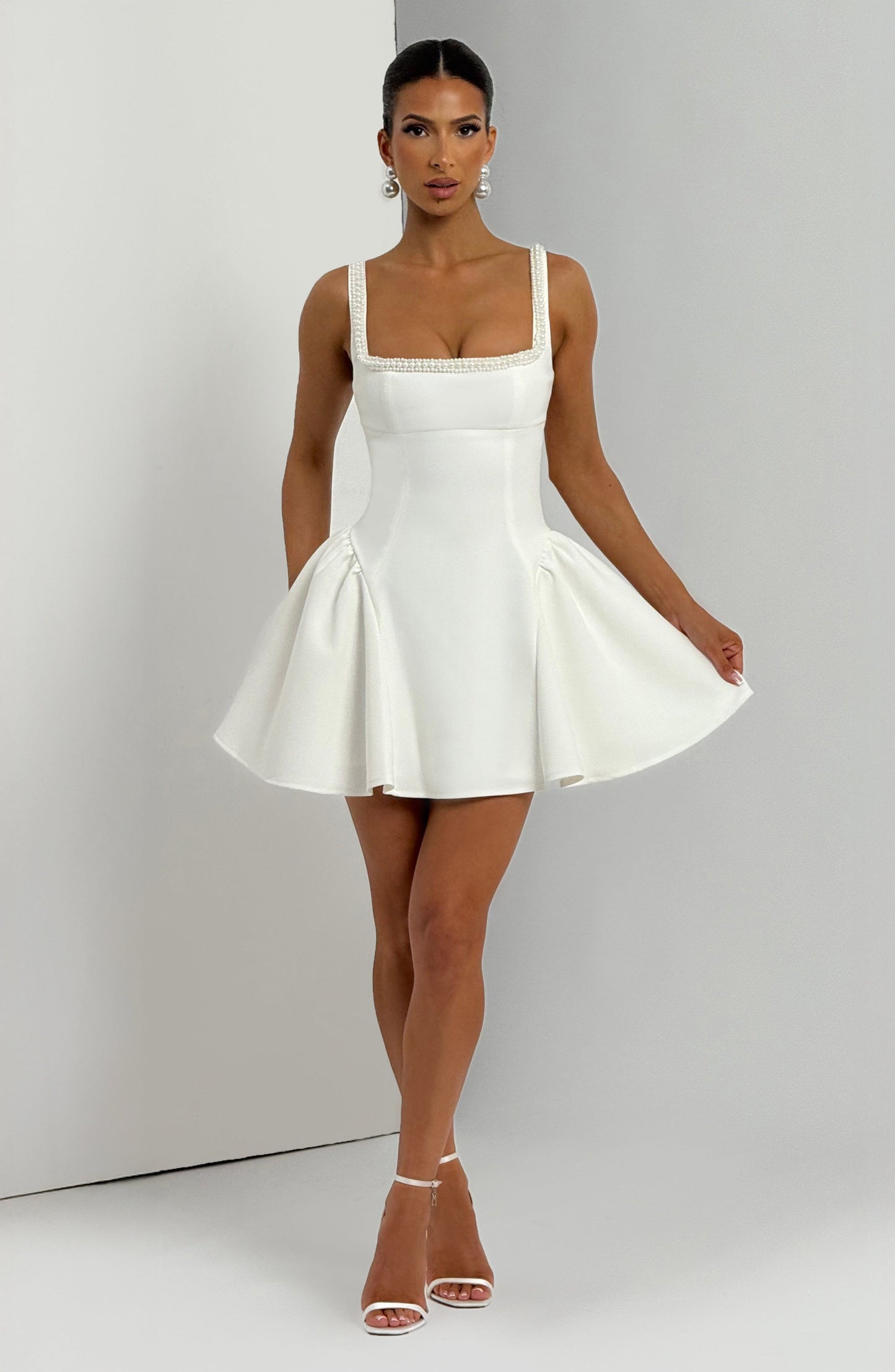 Christie Mini Dress - Ivory