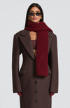 Jeanie Scarf - Burgundy