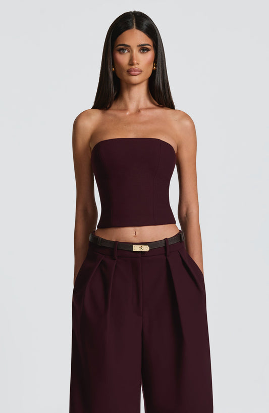Kerry Top - Plum