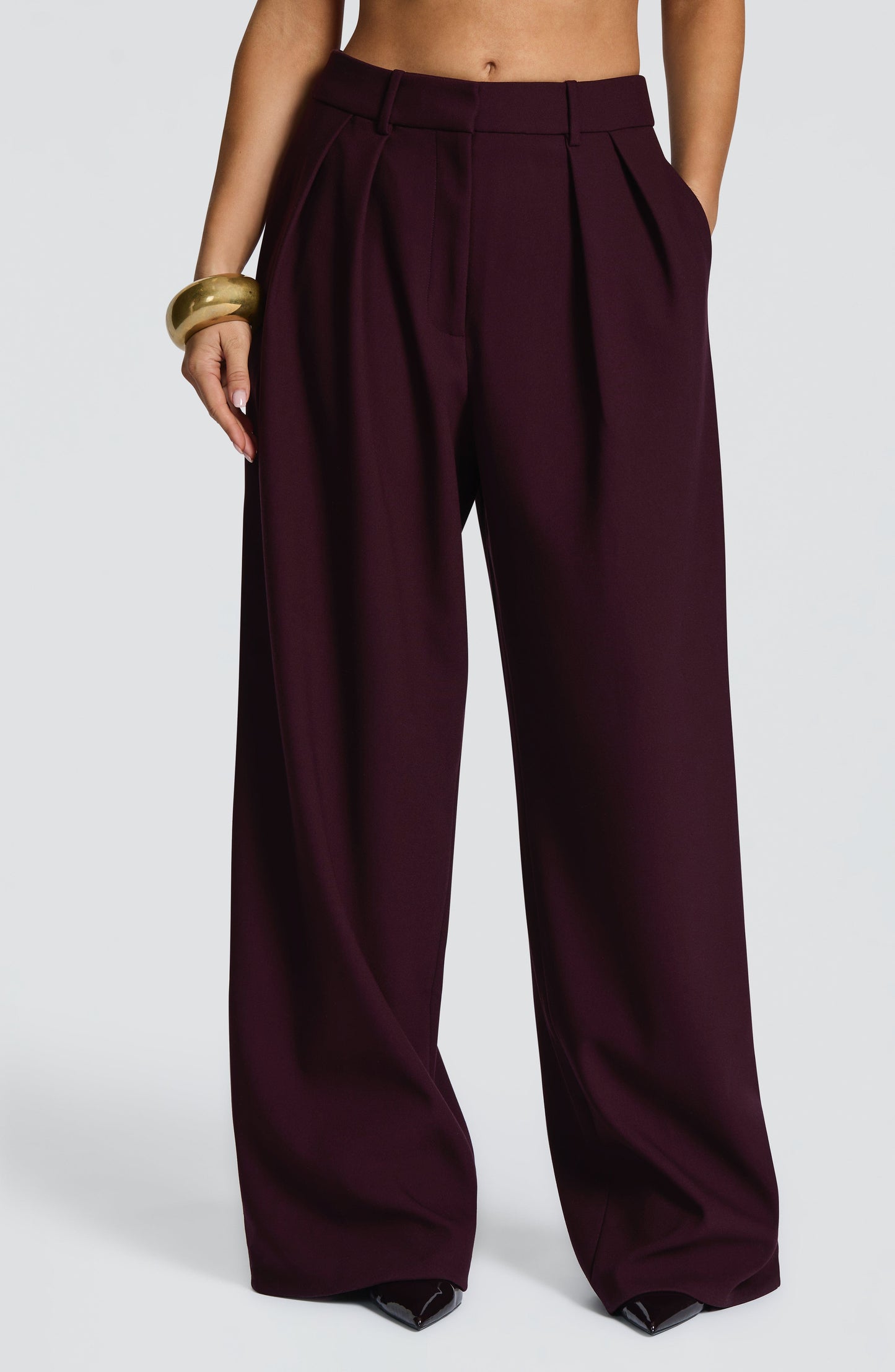 Kirsty Pants - Plum