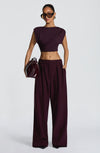 Kirsty Pants - Plum