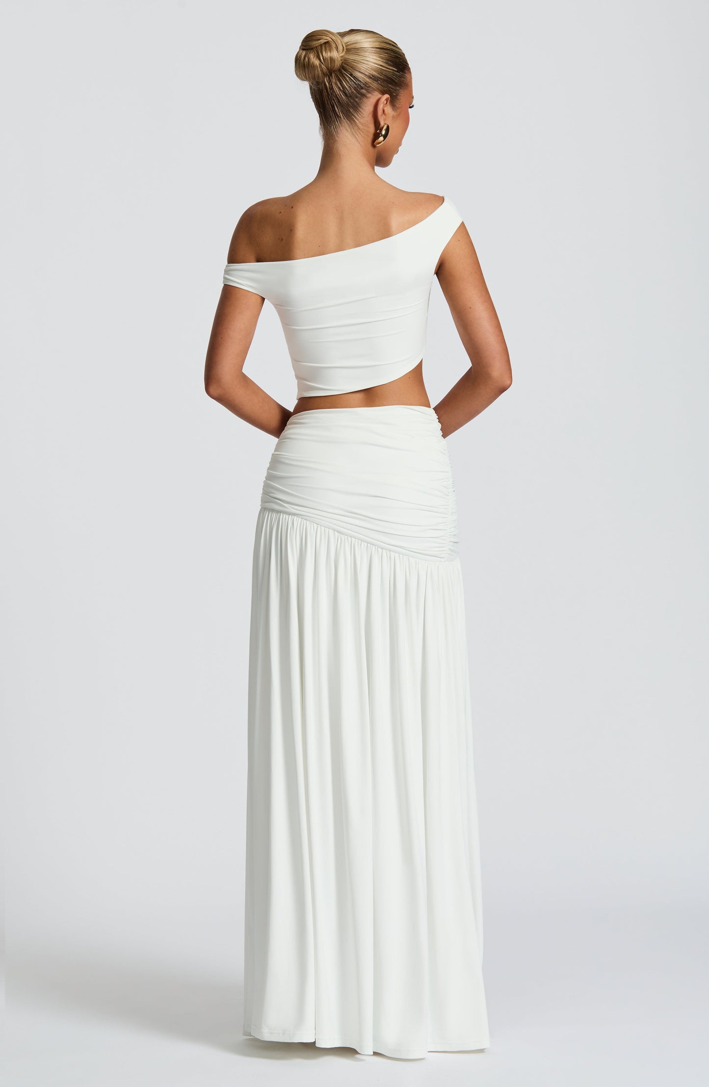 Saira Maxi Skirt - White