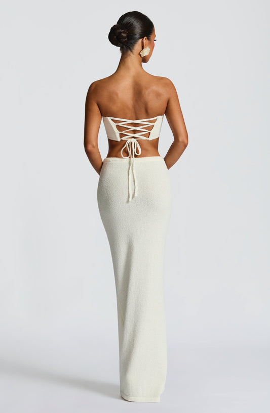 Sola Maxi Skirt - Ivory