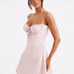 Lacey Mini Dress - Blush