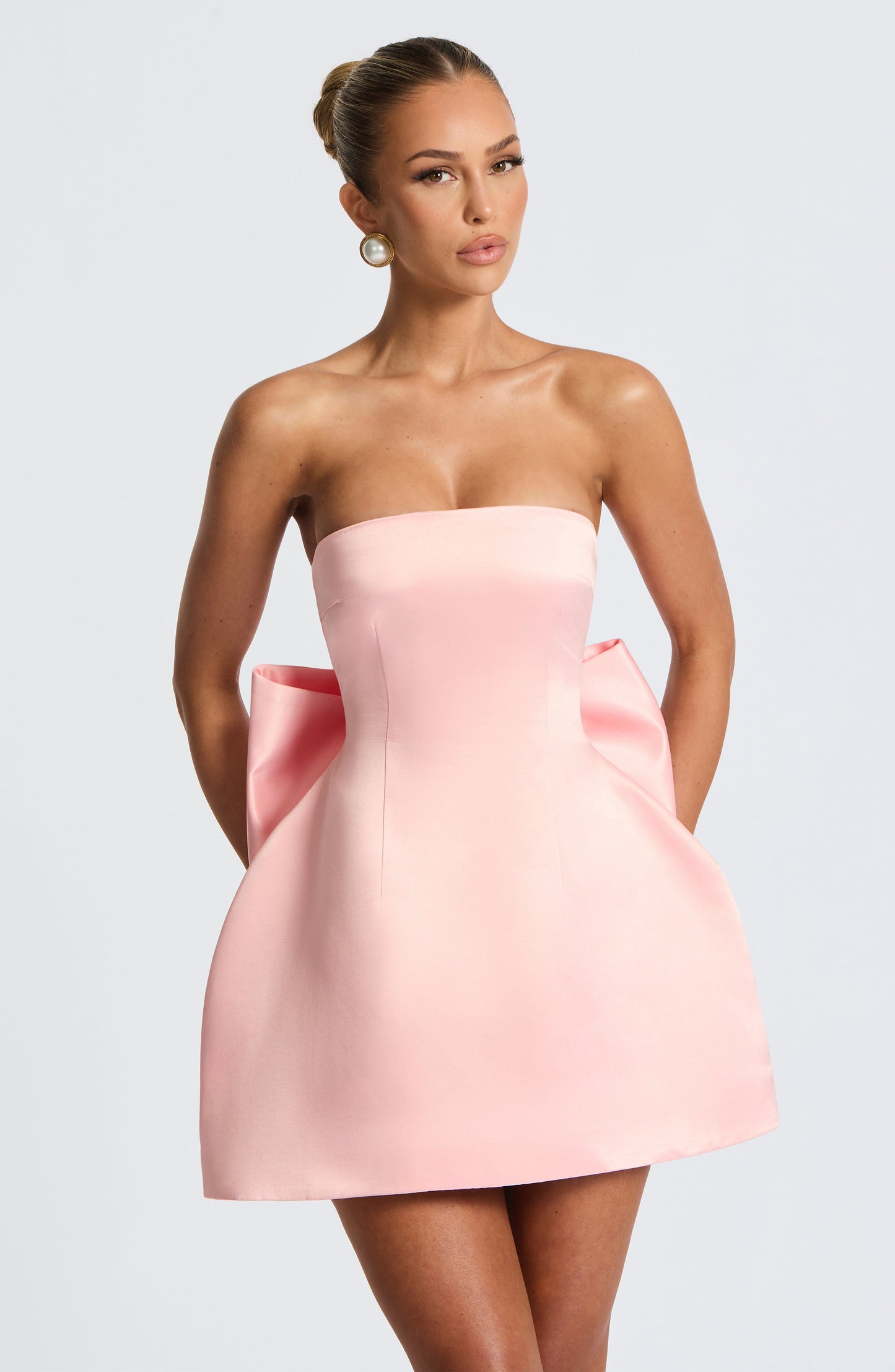 Abbey Mini Dress - Blush