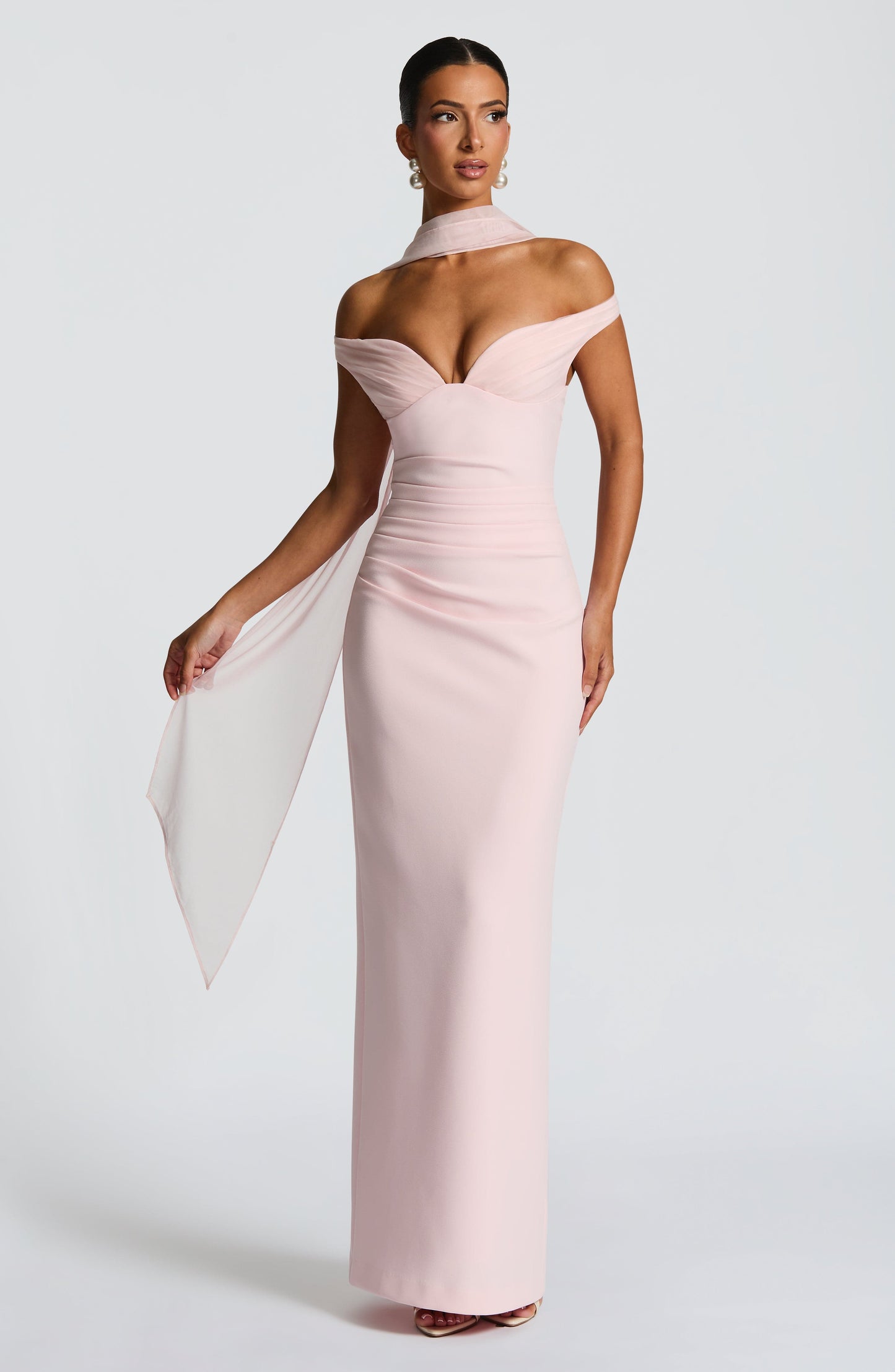 Abigail Maxi Dress - Blush
