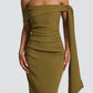 Addie Maxi Dress - Deep Olive