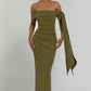 Addie Maxi Dress - Deep Olive