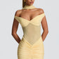 Alaia Maxi Dress - Lemon