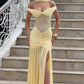 Alaia Maxi Dress - Lemon