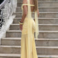 Alaia Maxi Dress - Lemon
