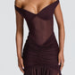 Alaia Maxi Dress - Plum