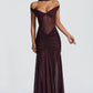 Alaia Maxi Dress - Plum