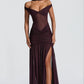 Alaia Maxi Dress - Plum