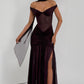 Alaia Maxi Dress - Plum