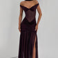 Alaia Maxi Dress - Plum