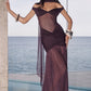 Alaia Maxi Dress - Plum
