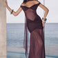 Alaia Maxi Dress - Plum
