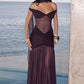 Alaia Maxi Dress - Plum