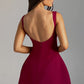 Alana Mini Dress - Wine
