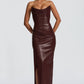 Alba Maxi Dress - Burgundy