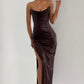 Alba Maxi Dress - Burgundy