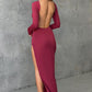 Aleena Maxi Dress - Cherry