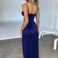 Alora Maxi Dress - Navy