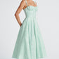 Amity Midi Dress - Mint