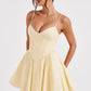 Analeigh Mini Dress - Lemon