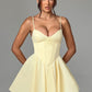 Analeigh Mini Dress - Lemon