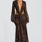 Andrina Maxi Dress - Leopard Print