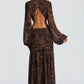 Andrina Maxi Dress - Leopard Print