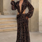 Andrina Maxi Dress - Leopard Print