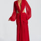 Andrina Maxi Dress - Red