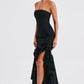 Angelina Maxi Dress - Black