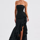 Angelina Maxi Dress - Black