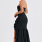 Angelina Maxi Dress - Black