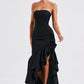 Angelina Maxi Dress - Black