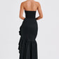 Angelina Maxi Dress - Black