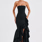 Angelina Maxi Dress - Black
