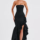 Angelina Maxi Dress - Black