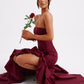 Angelina Maxi Dress - Burgundy