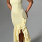Angelina Maxi Dress - Lemon