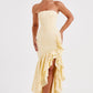 Angelina Maxi Dress - Lemon