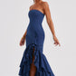 Angelina Maxi Dress - Navy