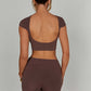 Anika Top - Chocolate