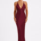Anja Maxi Dress - Burgundy