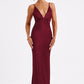 Anja Maxi Dress - Burgundy